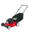 Cortadora de césped YardMachine 140 cc 21"con recolector, rueda baja