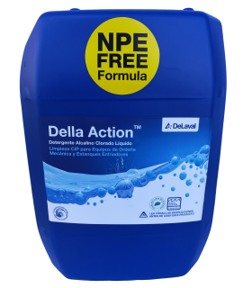 Detergente alcalino clorado Della Action 20 lts