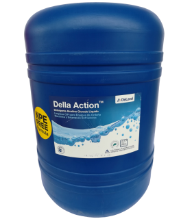 Detergente alcalino clorado Della Action 60 lts