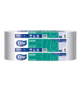 Papel Higiénico Jumbo Elite (4 rollos x 500 mts)