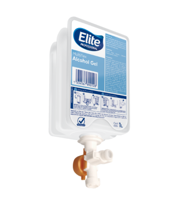 Alcohol Gel Elite para dispensador Multiflex 1 litro