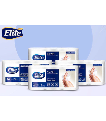 Toalla Doble Hoja Elite ( 12 rollos x 24 mts)