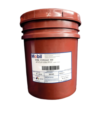 Mobil Hydraulic 10W balde 19 Lts.