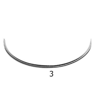 Aguja Sutura N 3 3/8 Curva Atraumática 20705.030