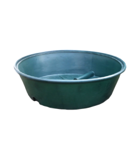 BebederoPVC verde redondo 1.000 lts Austral Plastics