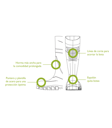 Botas térmicas Bekina Steplite-X con punta de acero