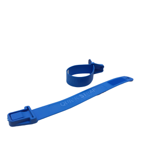 Banda marcadora plástica para pata Azul