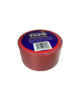 Banda marcadora adhesiva 50 mm x 10 mts Rojo