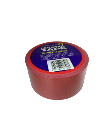 Banda marcadora adhesiva 50 mm x 10 mts Rojo