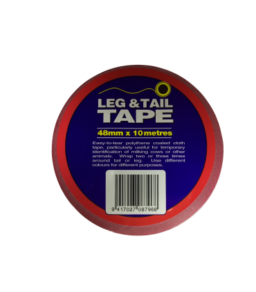 Banda marcadora adhesiva 50 mm x 10 mts Rojo