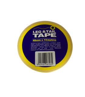 Banda marcadora adhesiva 50 mm x 10 mts Amarillo