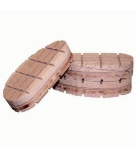 Taco de madera unidad