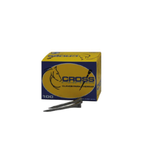Clavo herrar caja 100 unidades Cross E-3