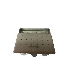 Caja de acero inoxidable para agujas