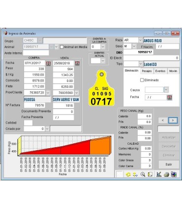 ENGORDAS: Software de Rebaños de Engorda de Cooprinsem