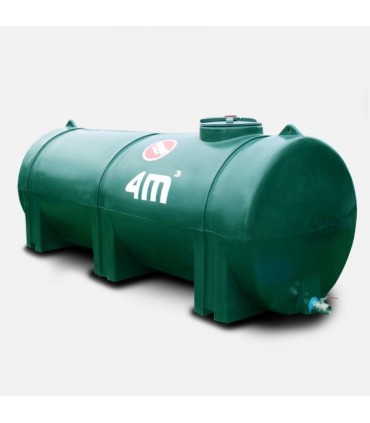 Estanque Aljibe con fijación PVC 4.000 litros Austral Plastics