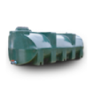 Estanque aljibe con fijación PVC 6.000 litros Austral Plastics