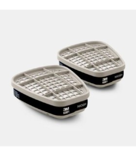 Filtro 3M N 6001 para vapores orgánicos (Par)