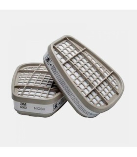 Filtro 3M N 6002 para gases ácidos (Par)