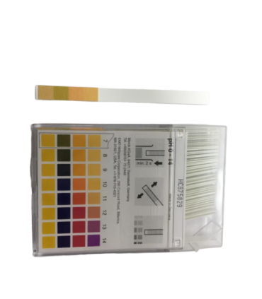 Indicadores de pH en varillas (rango 0-14)