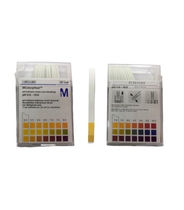 Indicadores de pH en varillas (rango 5-10)