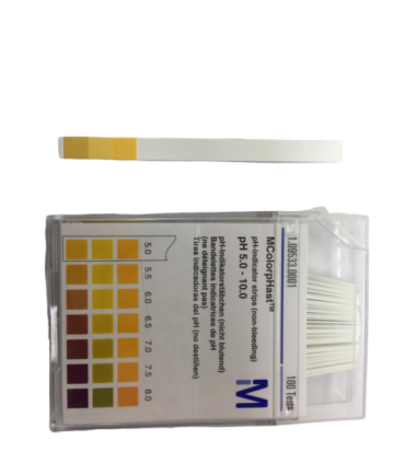 Indicadores de pH en varillas (rango 5-10)