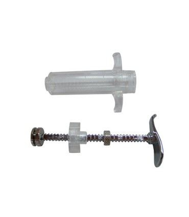 Jeringa acrílica Dosiplex 30 cc con cursor 102213