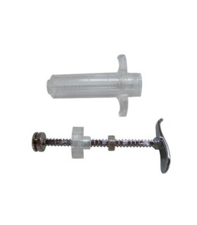 Jeringa acrílica Dosiplex 50 cc con cursor 102215