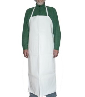 Pechera blanca de PVC 0,70 X 1,15 mts