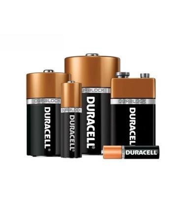 Pila alcalina Duracell D (Grande)