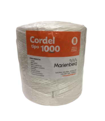 Pita plástica para coser sacos T-1000 envase de kilo