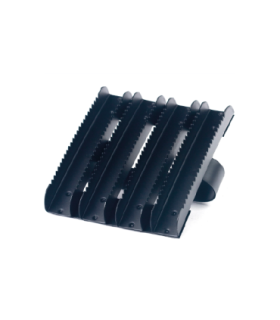 Rasqueta metálica para caballos