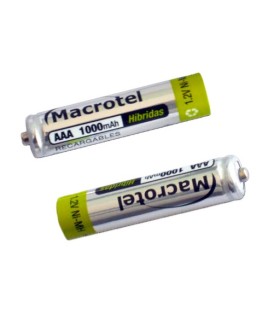 Pila recargable AAA (Super chica) 750 Mah