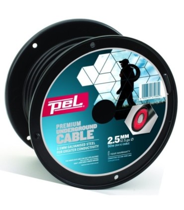 Alambre Subterráneo PEL 2,5 mm (50 mts)