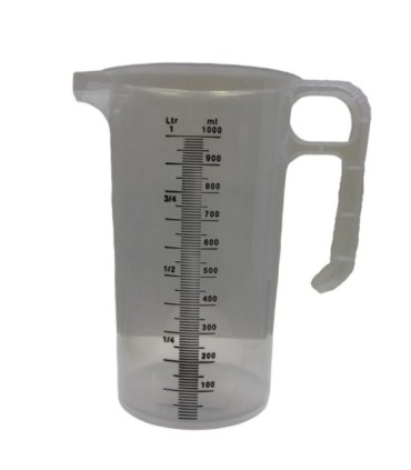 Jarro plástico graduado 1 Litro Pj100