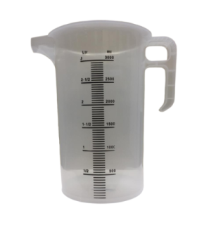 Jarro plástico graduado 3 Litros Pj300