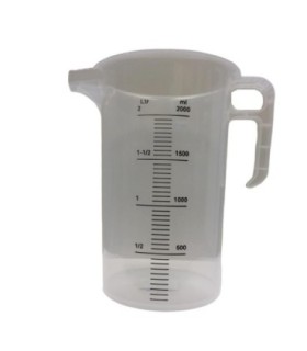 Jarro plástico graduado 2 Litros Pj201