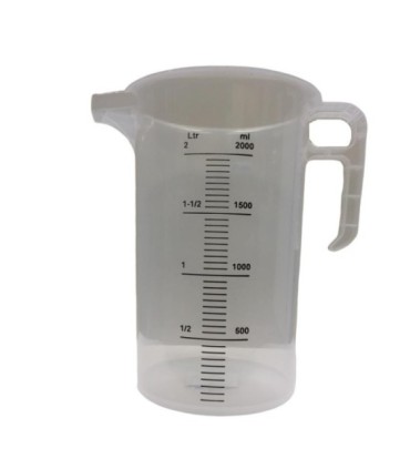 Jarro plástico graduado 2 Litros Pj201