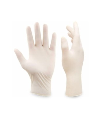 Guante latex desechable caja 100 unidades