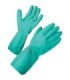Guante nitrilo Solvex verde Par N 8