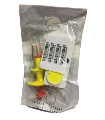 Microchip para mascotas con aplicador