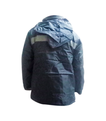 Parka con reflectantes y forro de polar