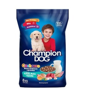 Concentrado para perro Champion Cachorro 8 kgs