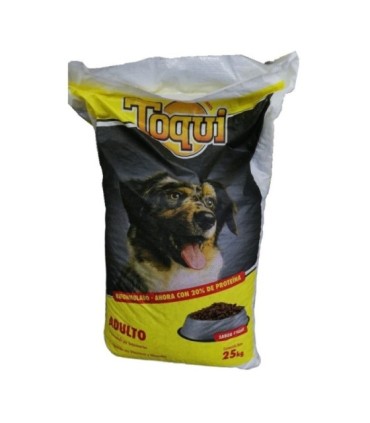 Concentrado para perro Toqui 25 kgs
