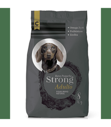 Concentrado para perro Strong raza pequeña 8 kgs