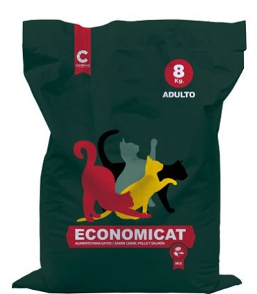 Concentrado para gato Economicat croqueta mix 8 kgs