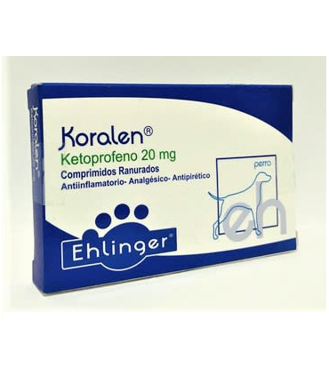 Koralen 20 mg 10 comprimidos