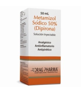 Metamizol Sódico (dipirona) 50 cc