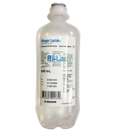 Suero Ringer Lactato 500 cc