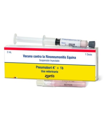 Vacuna equino Pneumobort dosis